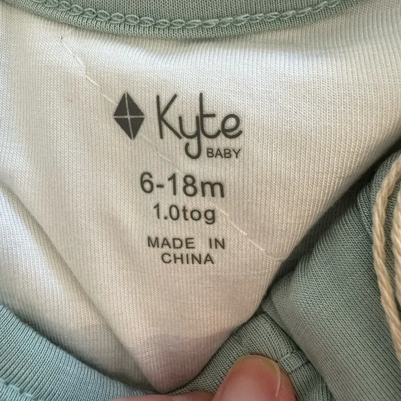 Kyte BABY Green Kids One Piece Bodysuit - Picture 2 of 3